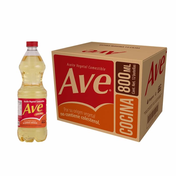 Aceite Ave Vegetal 800 Ml C/12